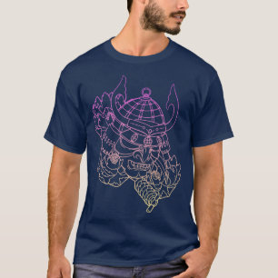 Samurai Warrior Mask, Hannya Oni Mask Japan Anime1 T-Shirt