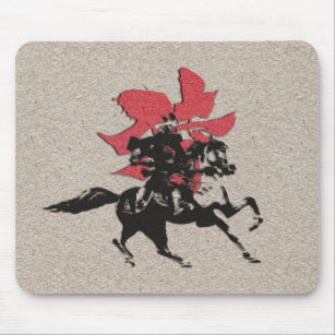 Samurai Warrior Mouse Pad