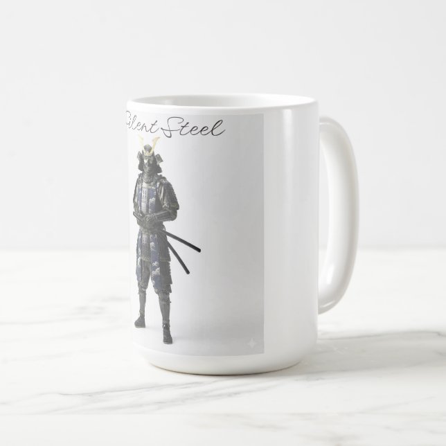 Samurai warrior mug (Front Right)