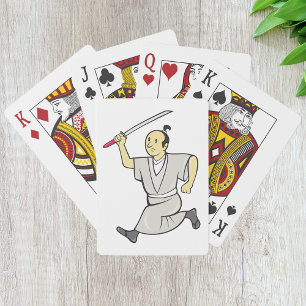 Samurai Warrior Playing Cards