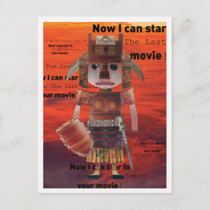 Samurai Warrior Postcard