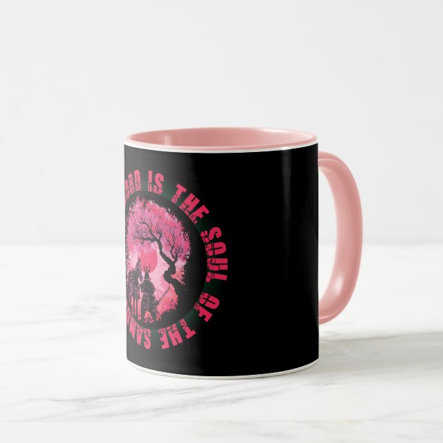 Samurai Warrior Quote Mug (Front Right)