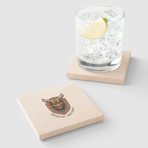Samurai Warrior Stone Coaster