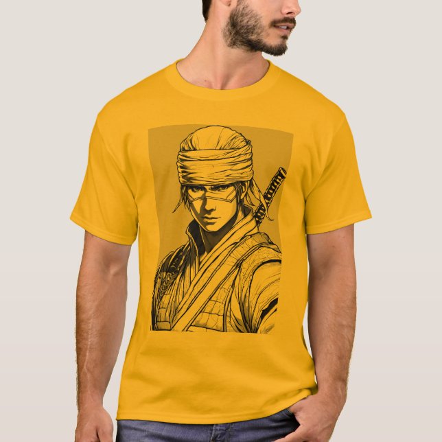 Samurai warrior T-Shirt (Front)