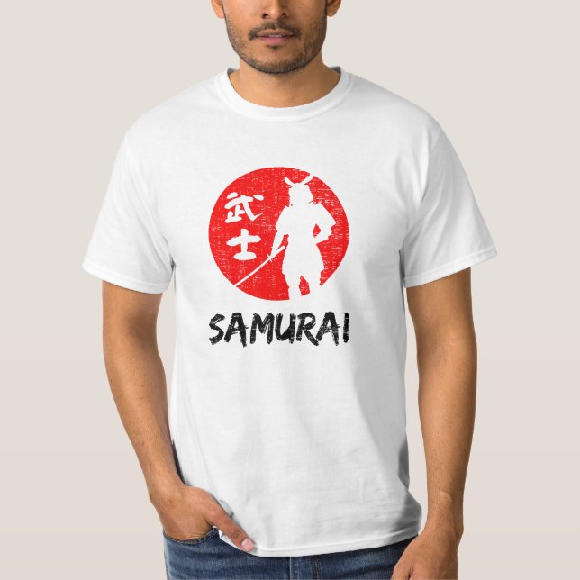 Samurai Warrior  T-Shirt (Front)
