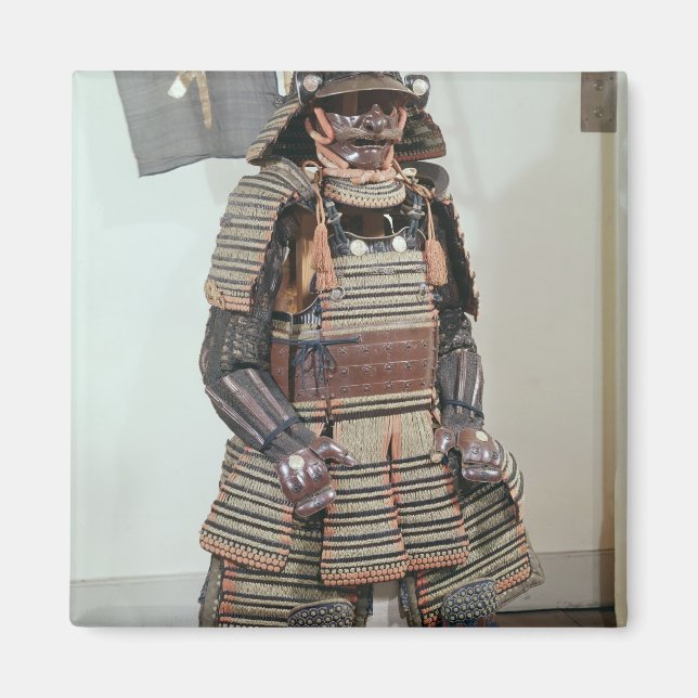 Samurai Warrior's Armour Magnet (Front)