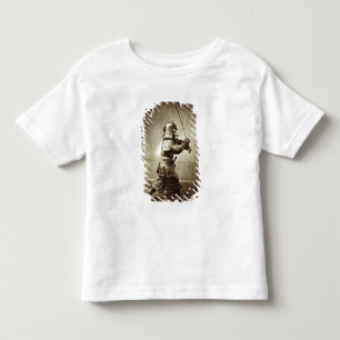 Samurai with raised sword, c.1860 (albumen print) toddler T-Shirt