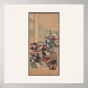 Samurai Woodblock Print - Kuniyoshi Ukiyo-e Art