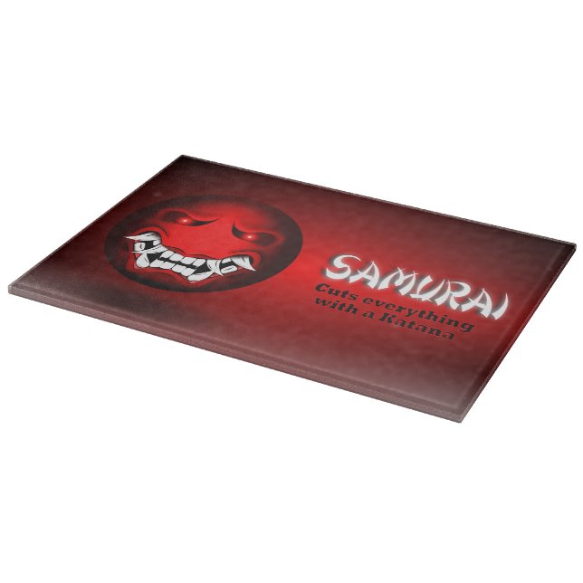 Samuraimoji Cutting Board (Corner)