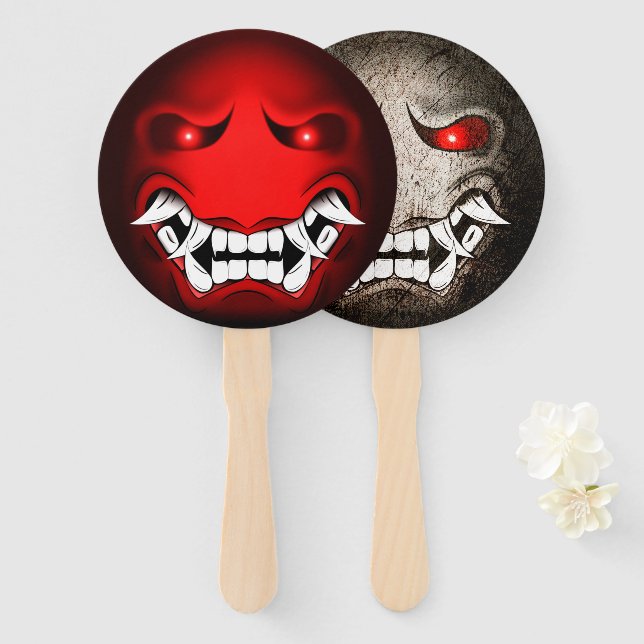 Samuraimoji Fan (Front and Back)