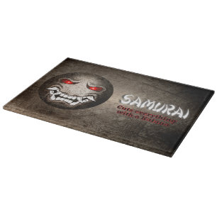 Samuraimoji Vintage Cut Board