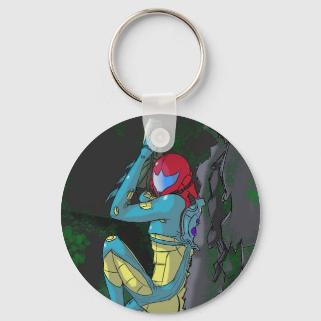 Samus fusion suite key ring (Front)
