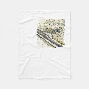 Samuyaji Fleece Blanket