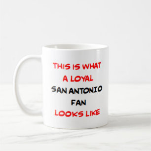 san antonio fan, loyal coffee mug