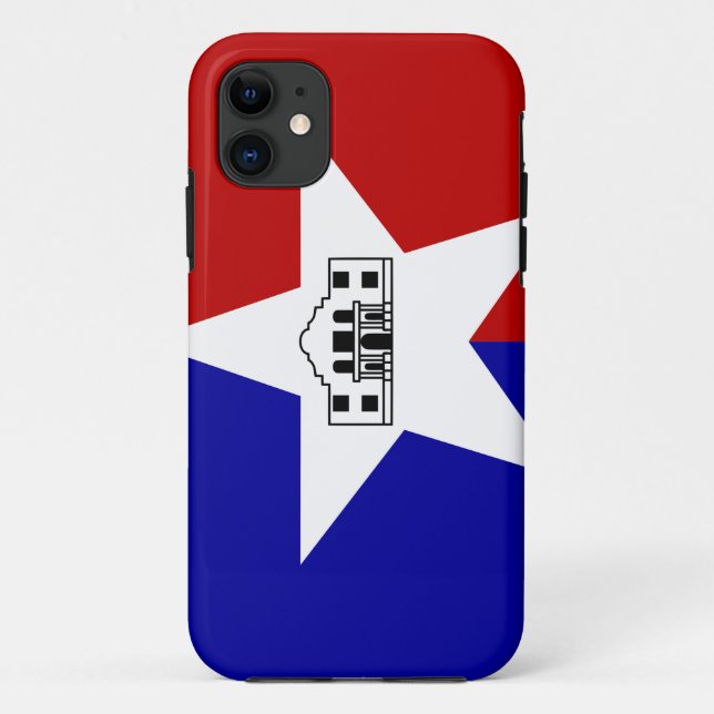 San Antonio Flag Case-Mate iPhone Case (Back)