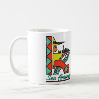 San Antonio Graphic Coffee Mug