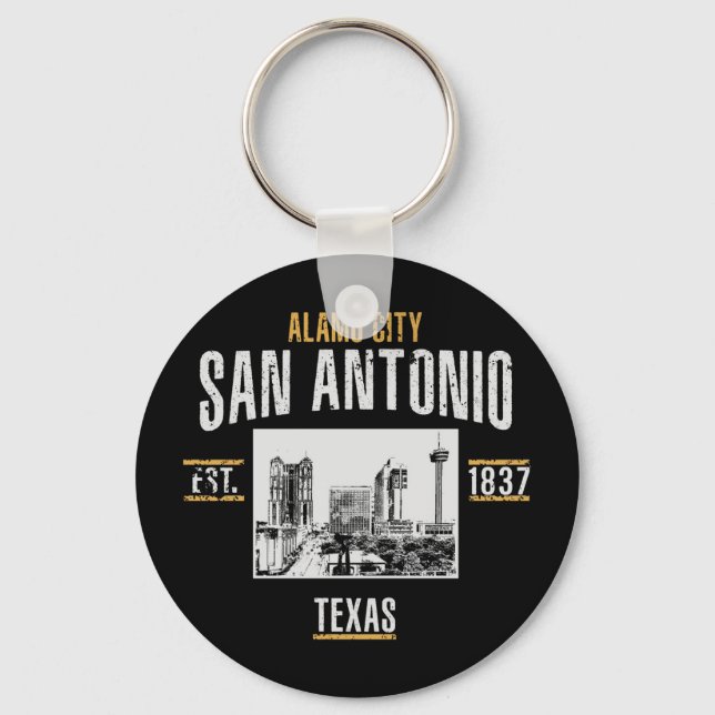 San Antonio Key Ring (Front)