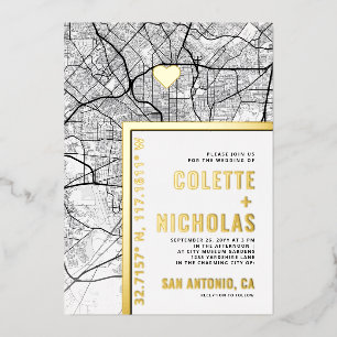 San Antonio Love Locator   City Themed Wedding