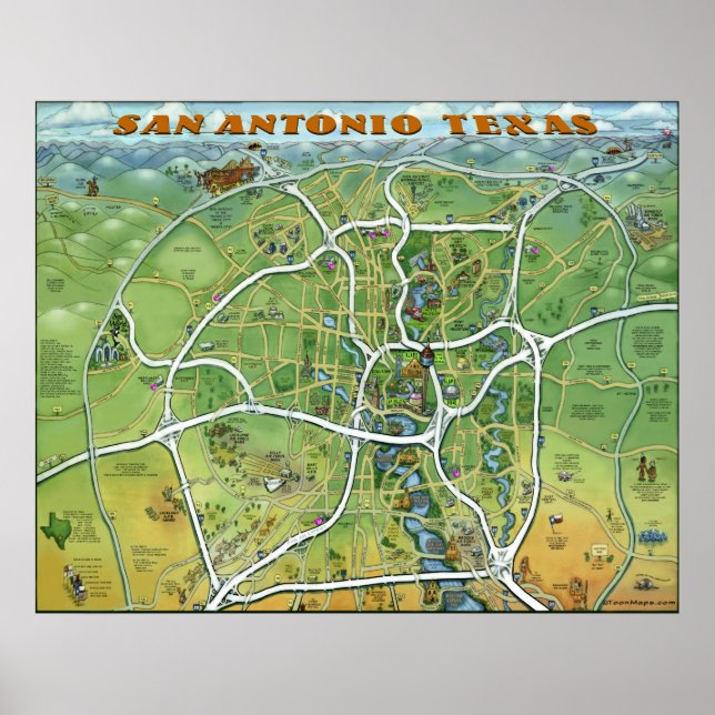 San Antonio Poster (Front)