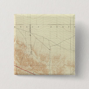 San Antonio quadrangle showing San Andreas Rift 15 Cm Square Badge