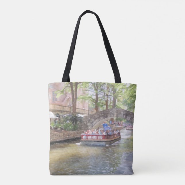 San Antonio River Walk All-Over Tote (Back)