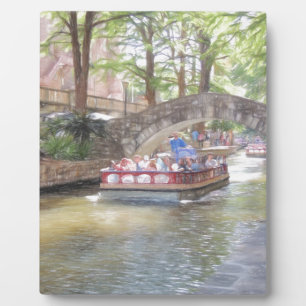 San Antonio River Walk Plaque