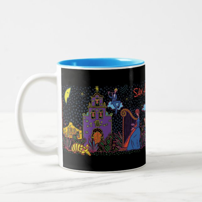 San Antonio Serenade Coffee Mug (Left)