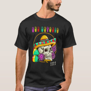 San Antonio Texas 2022 Souvenir  Fiesta Mexican Ar T-Shirt