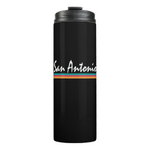 San Antonio Texas Fiesta Colours Thermal Tumbler
