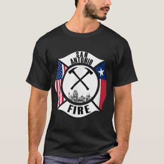 San Antonio Texas Fire Rescue Department Firefight T-Shirt