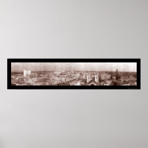 San Antonio Texas Photo 1910 Poster