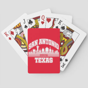 San Antonio,Texas Playing Cards