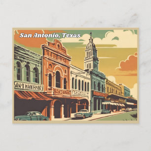 San Antonio, Texas Postcard