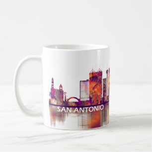San Antonio Texas skyline Coffee Mug