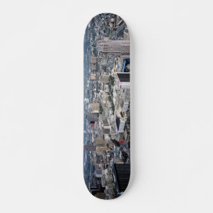 San Antonio Texas Skyline Skateboard