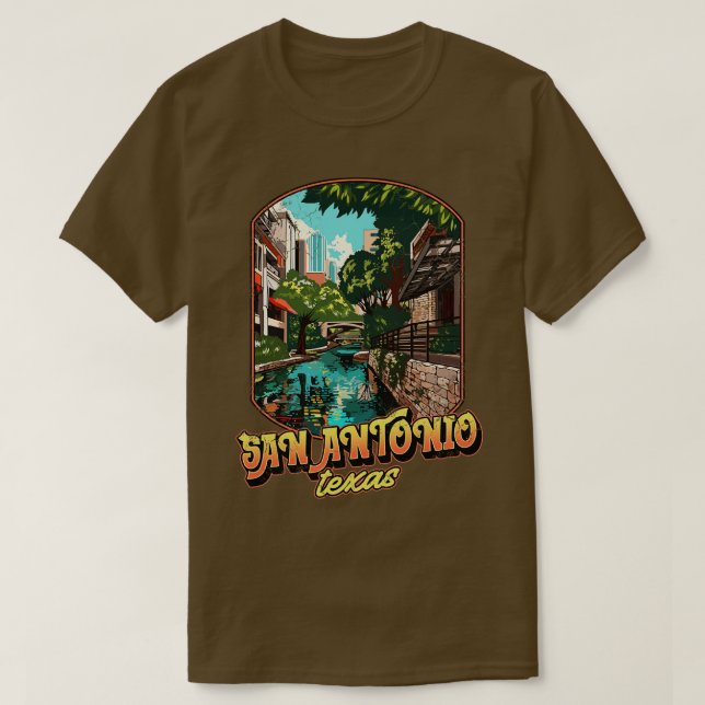 San Antonio Texas T-Shirt (Design Front)