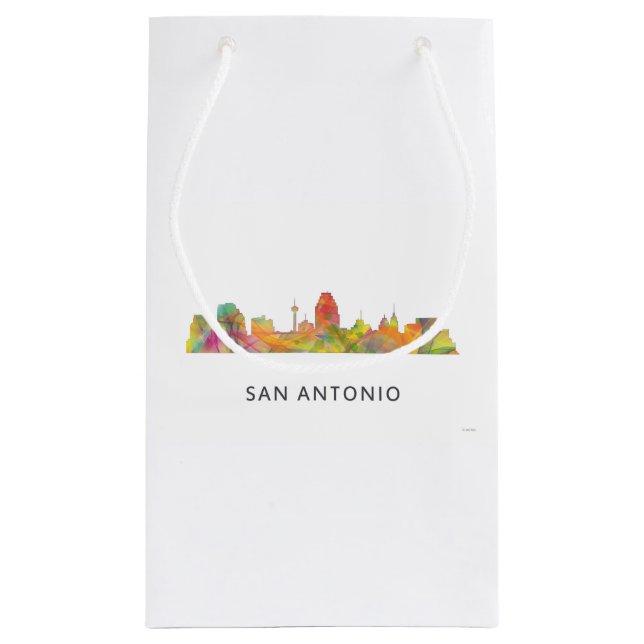 SAN ANTONIO TEXAS WB1 - SMALL GIFT BAG (Back)