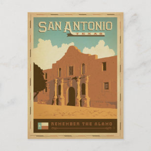 San Antonio, TX Postcard