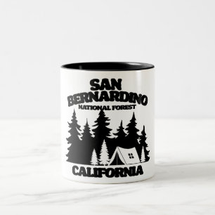 San Bernardino National Forest Two-Tone Coffee Mug