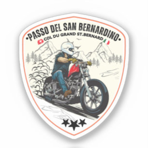 San Bernardino Pass in moto swiss apls