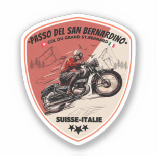  San Bernardino Pass in moto swiss apls