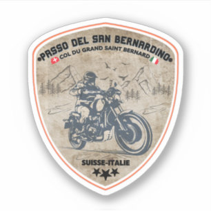  San Bernardino Pass in moto swiss apls