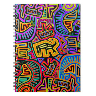 San Blas Island Mola Collage Notebook