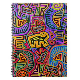 San Blas Island Mola Collage Notebook