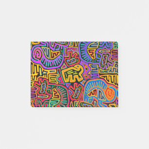 San Blas Island Mola Collage Post-it Notes
