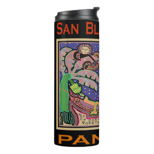 San Blas Islands Panama Mola Thermal Tumbler