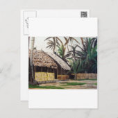 San Blas Islands, Panama WaterColor Postcard (Front/Back)