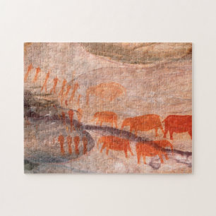 San, Bushman Rock Art, Cederberg Wilderness Jigsaw Puzzle