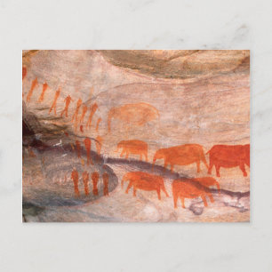 San, Bushman Rock Art, Cederberg Wilderness Postcard
