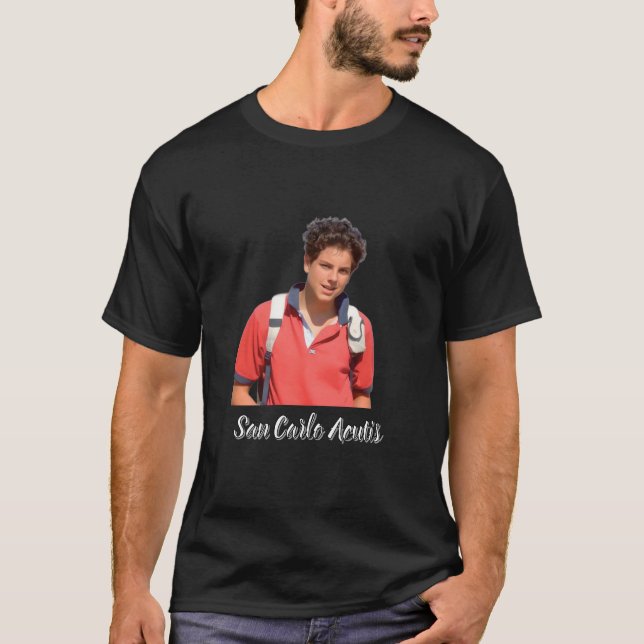 San Carlo Acutis T-Shirt  (Front)